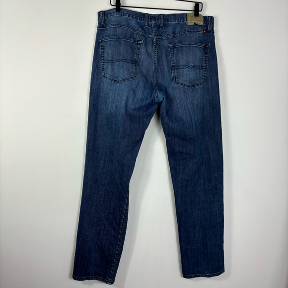 Lucky Brand 221 Original Straight Mens 38X34 Med Wash Classic Worn In Look - Picture 3 of 6